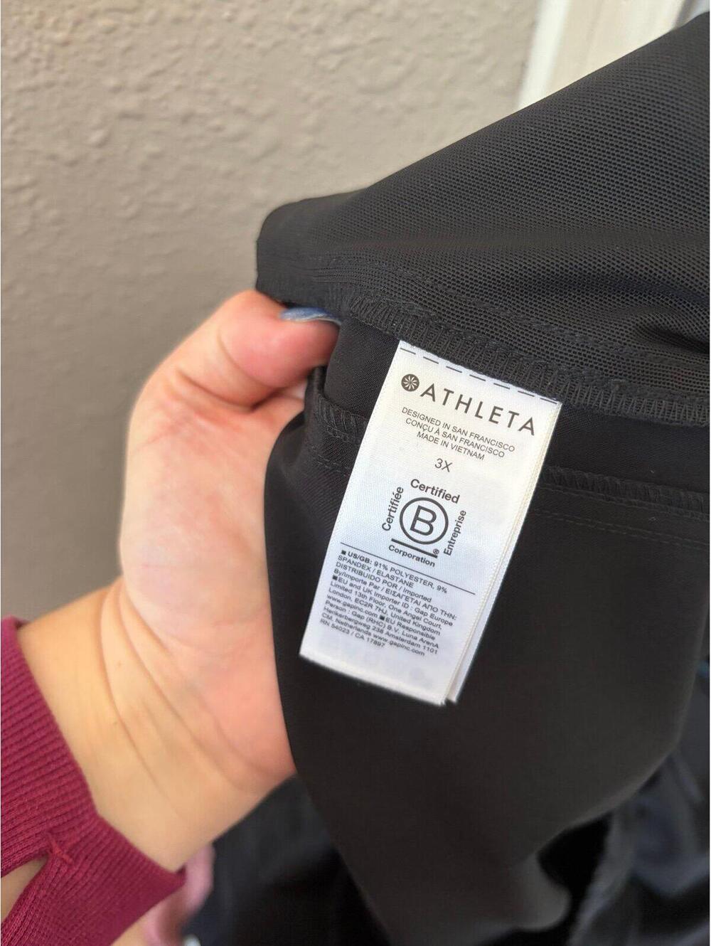 NWT Athleta MVP Snap Pant Black size 3X. $129 retail - Picture 5 of 5